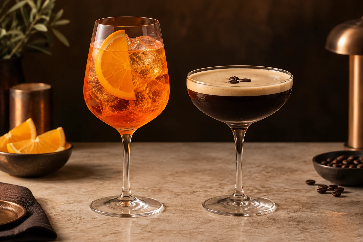 Cocktailuri la bar